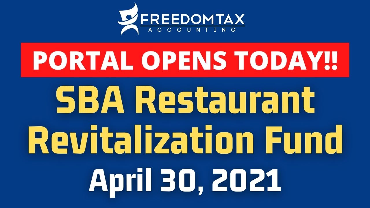 Restaurant Revitalization Fund Application