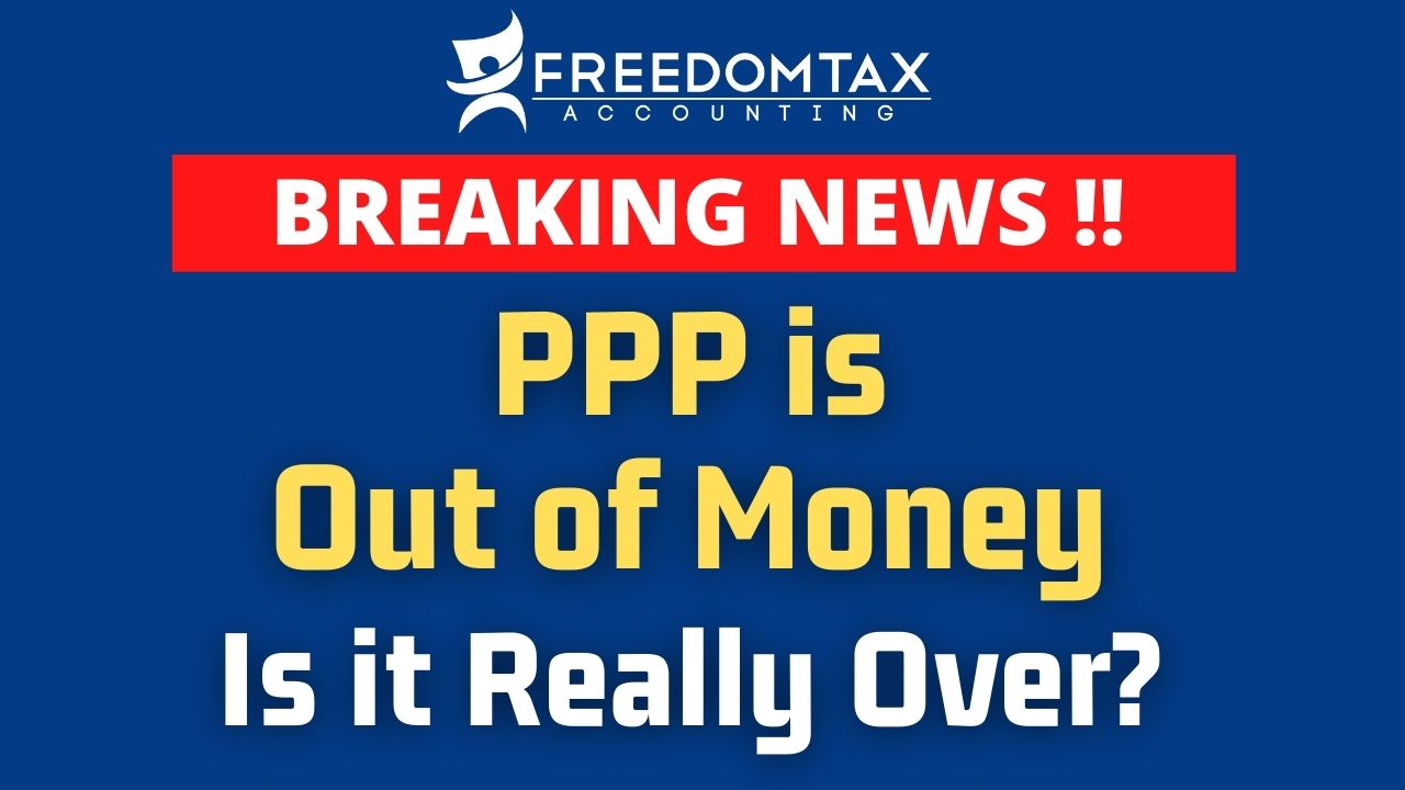 PPP Is Out of Money