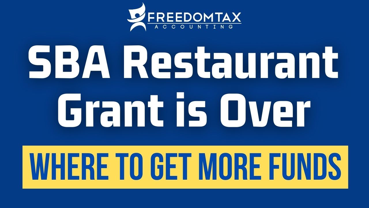SBA Restaurant Revitalization