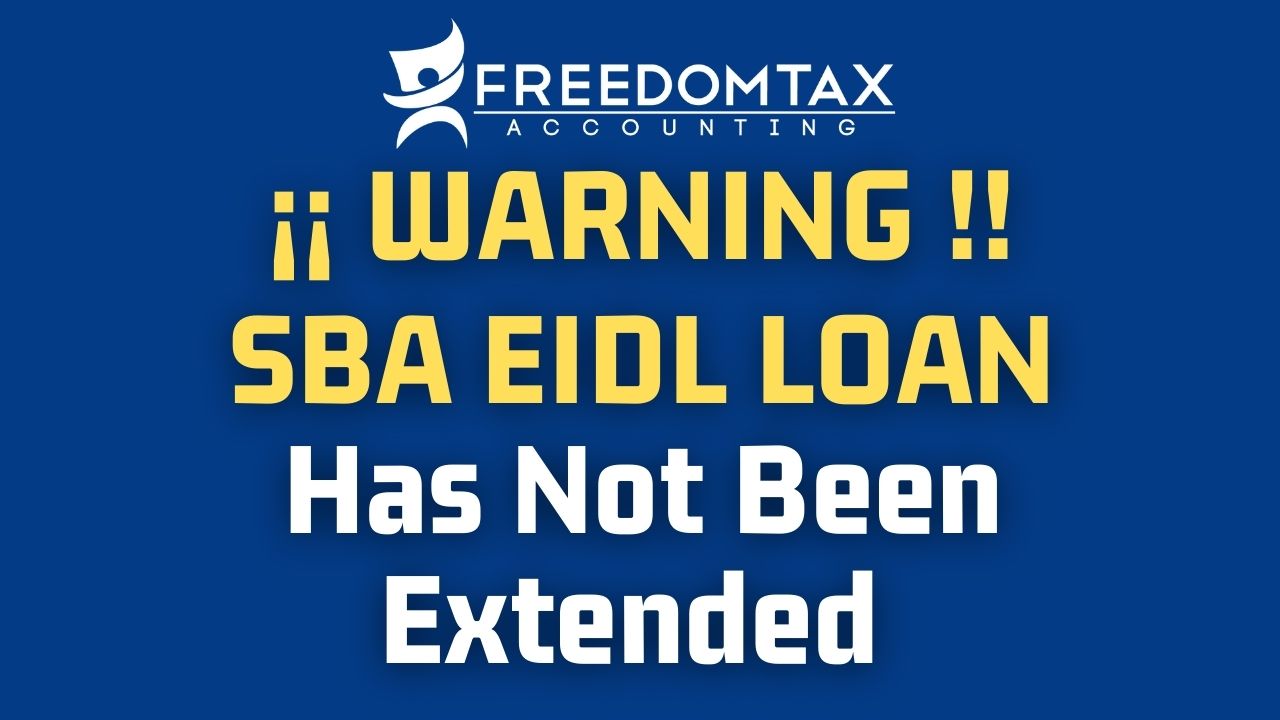 SBA EIDL Loan