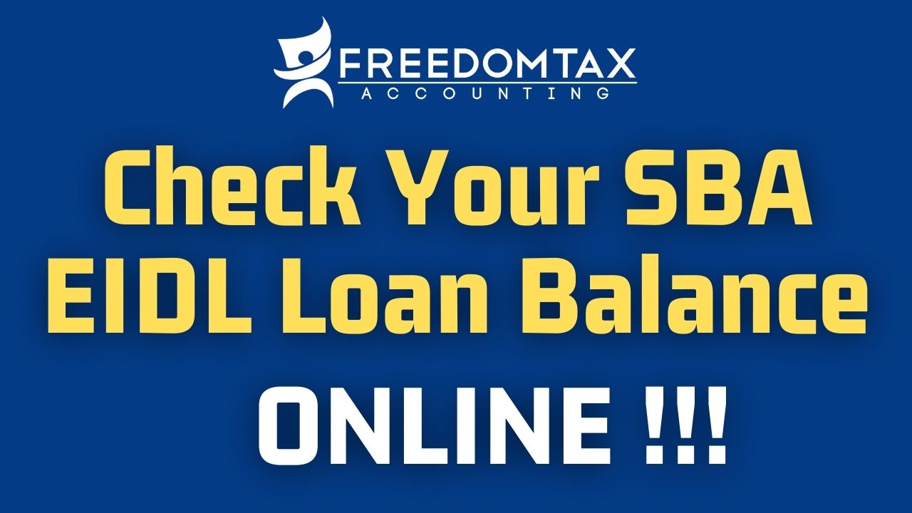 Check Your SBA EIDL Loan
