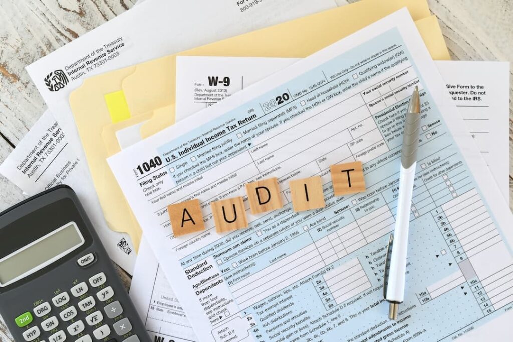 una auditoría del IRS