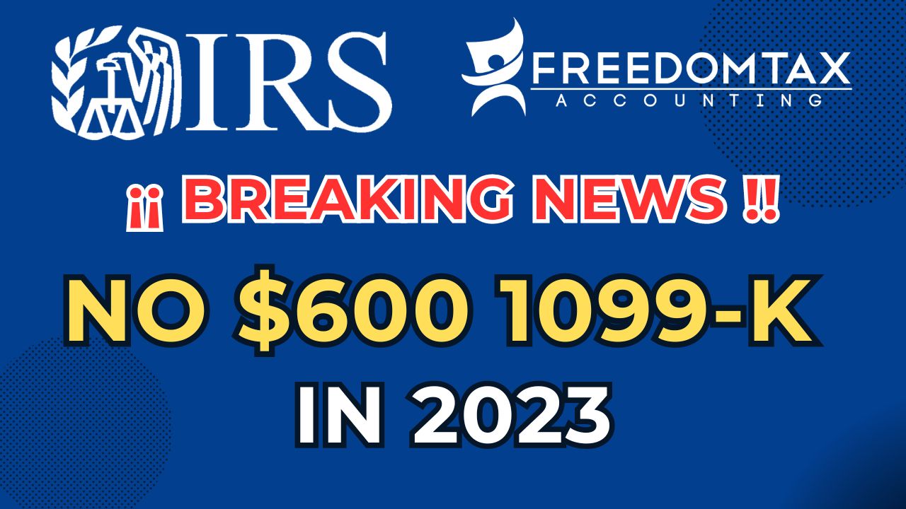 IRS Cancels $600